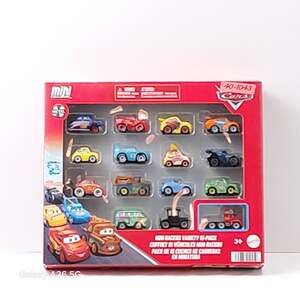 DISNEY PIXAR CARS DIE CAST MINI RACERS JOCKO FLOCKO MACK 15 PACK NWT